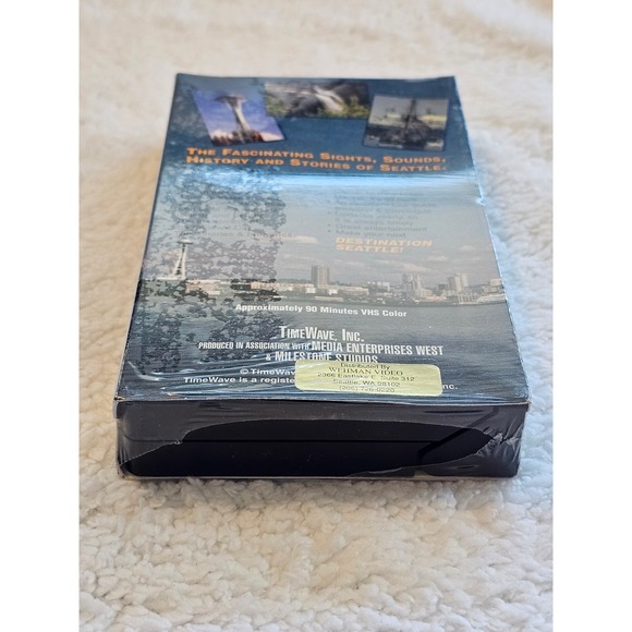 Travel & Beyond The Ultimate Video Tour Seattle Destinations Time Waver VHS 1997 - Picture 3 of 4